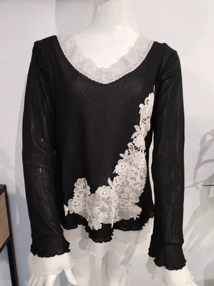 Blouse femme taille 38 Jacqueline Riu - photo numéro 2