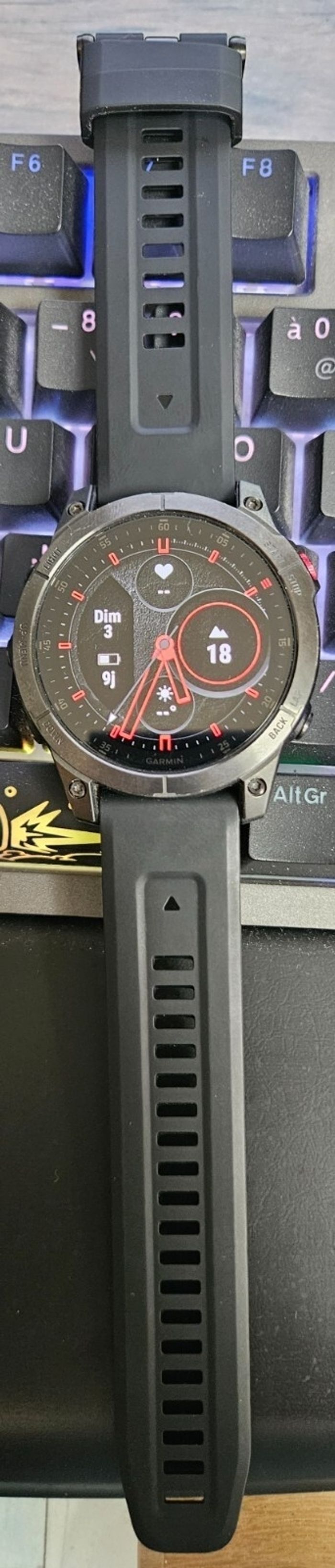 Montre Garmin Epix (Gen 2) Sapphire Edition | 47 mm