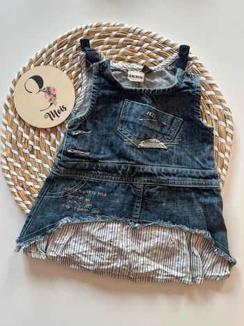 Robe en jean IKKS - taille 3 mois