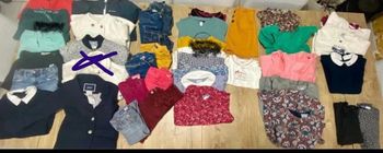Gros lots fille  5 ans essentiellement Jacadi
