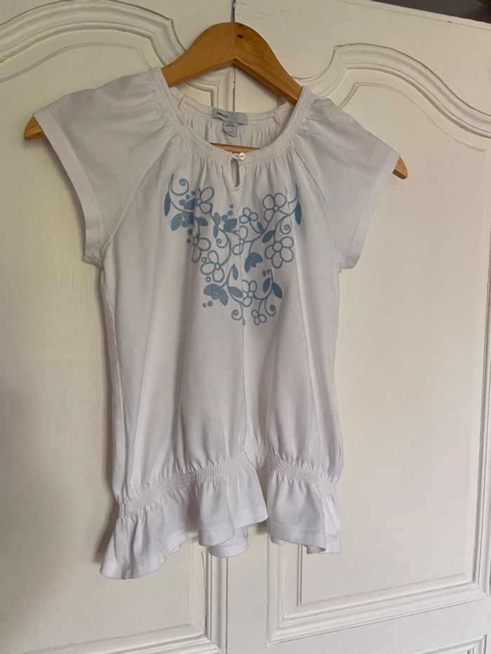 Blouse en jersey brodé Gap 12/13 ans
