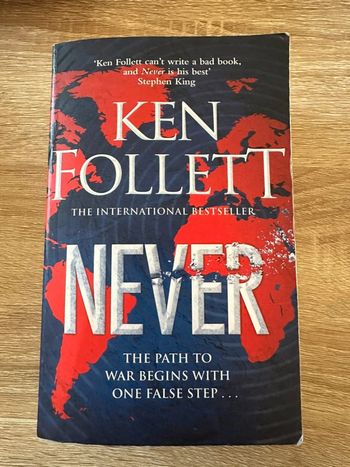 Livre en anglais Never de Ken Follett