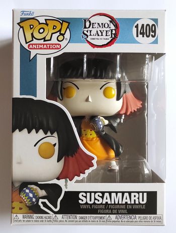 Funko POP Susamaru 1409 - Demon Slayer - Figurine Vinyle