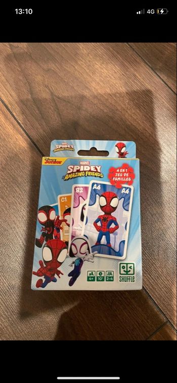 Jeu de cartes spidey et ses amis