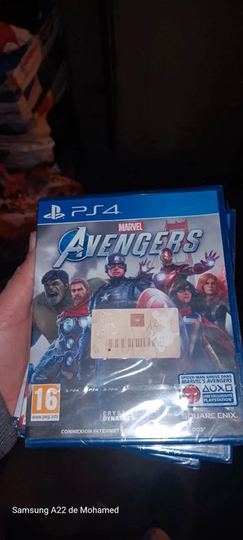Jeu ps4 avenger
