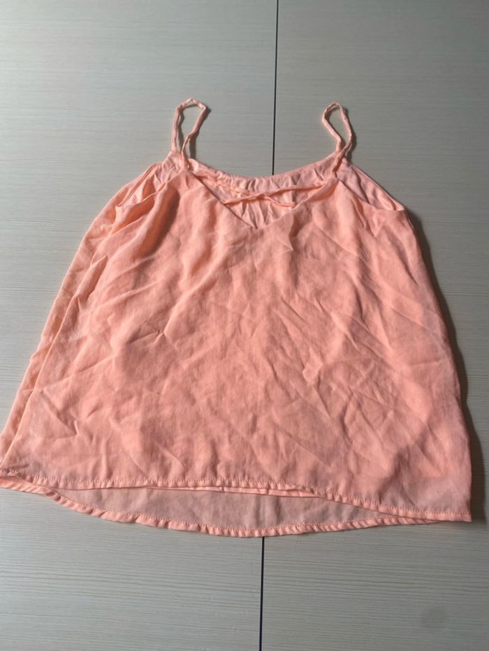 Haut couleur corail