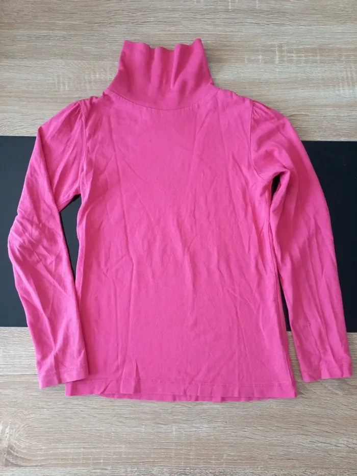 Haut col roulé fille 10 ans