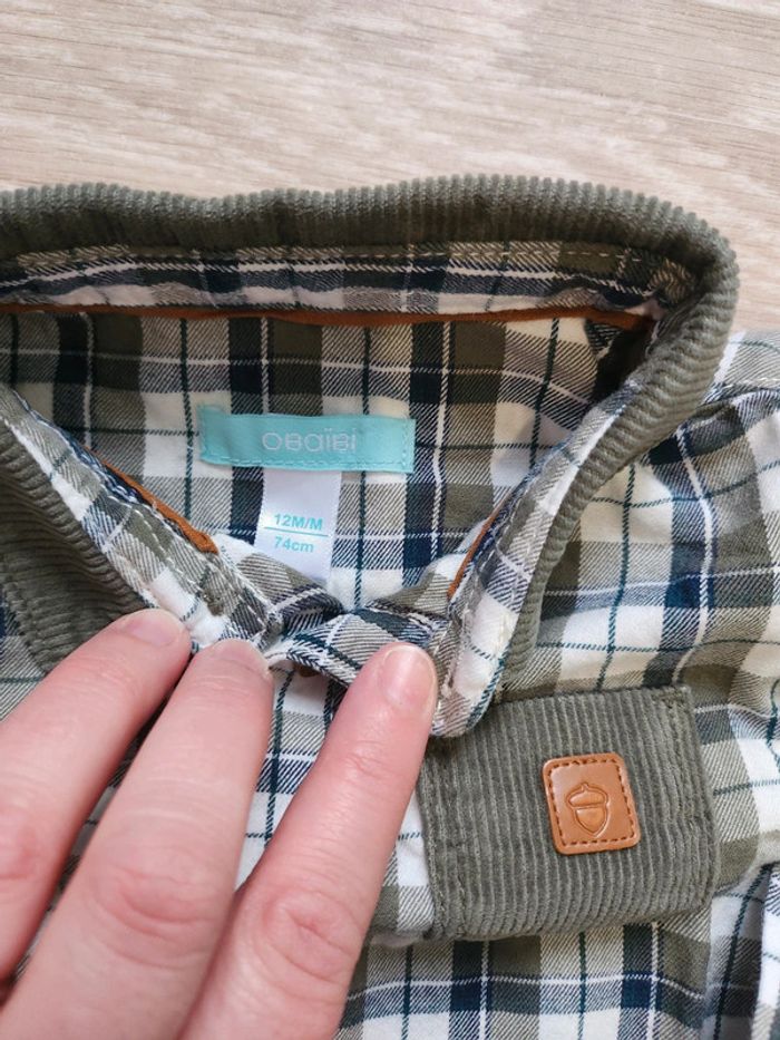 Chemise à carreaux - photo numéro 3