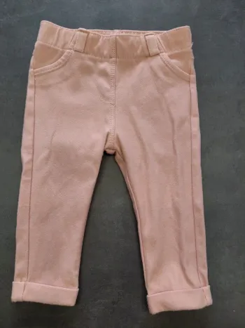 Jegging rose 6 mois Kiabi