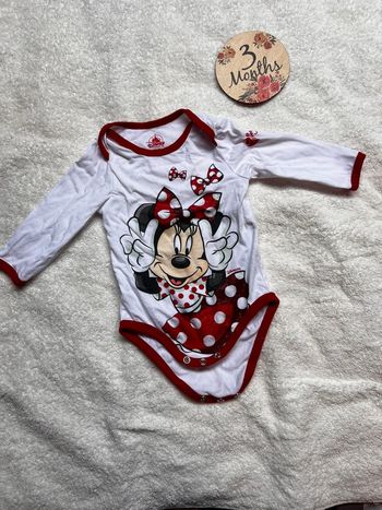 Body Minnie Disney 3 mois