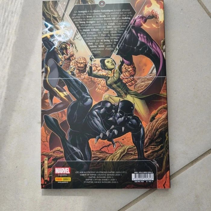Livre Empyre Marvel - photo numéro 2