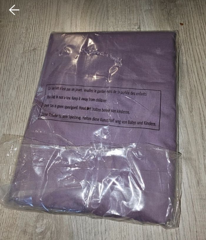 Housse de couette violette - photo numéro 2