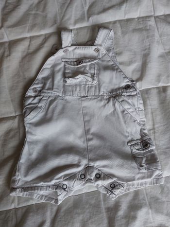 Salopette short bébé garçon taille 6mois