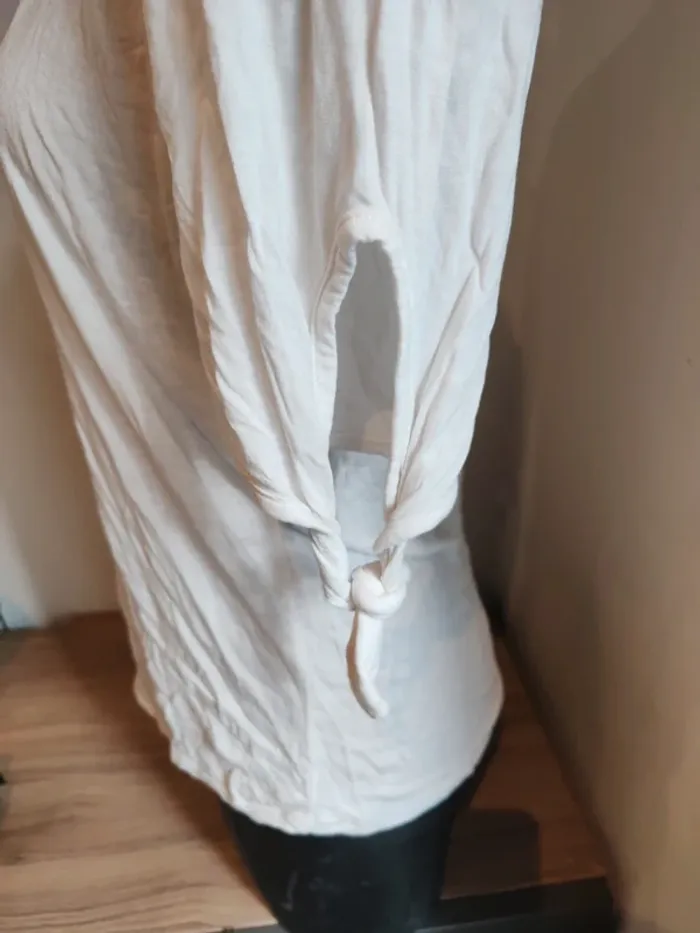 T-shirt épaules dénudées manches 3/4 - photo numéro 3