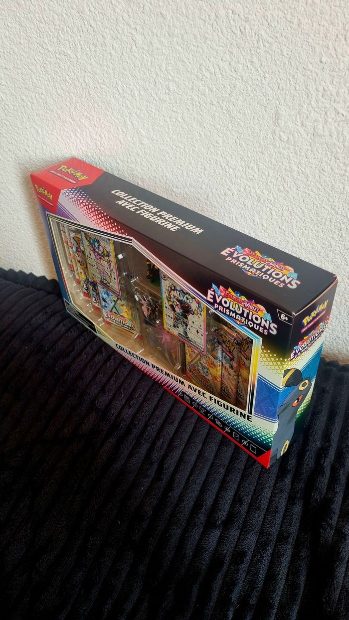 Coffret Collection Pokémon – Figurine Évolutions Prismatiques EV8.5 Neuf & Scellé - photo numéro 5