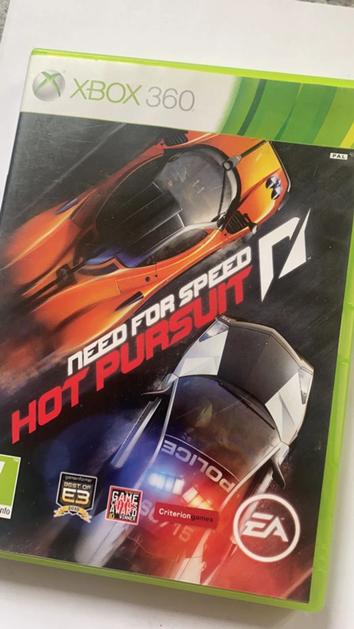 need for speed hot pursuit xbox 360 - photo numéro 1