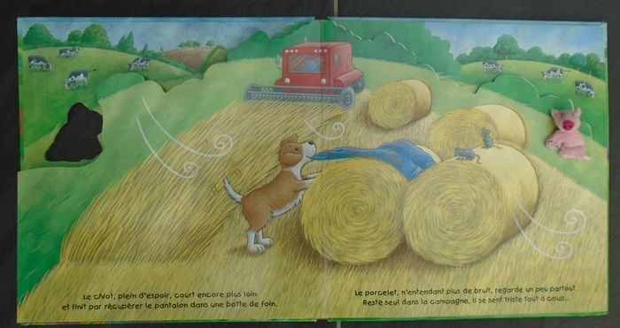 Adorable livre "Les amis de la ferme" - photo numéro 5