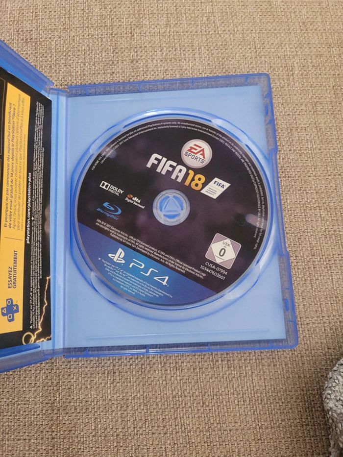 Jeu Ps4 : Fifa 18 - photo numéro 2