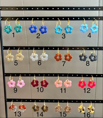 Créole et une paire de Charm interchangeables 