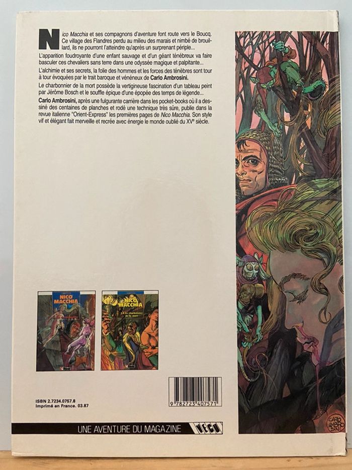 BD Nico Macchia Le Charbonnier de la Mort - photo numéro 2