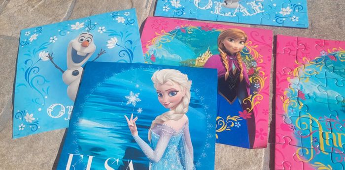 3 puzzles La Reine des Neiges - photo numéro 4