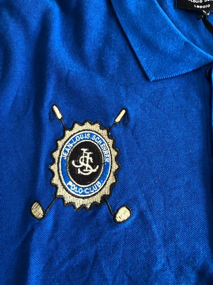 Polo Bleu royal et marine - photo numéro 3
