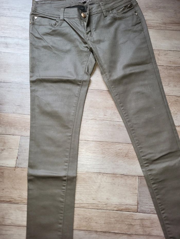 Jeans marron femme - photo numéro 2