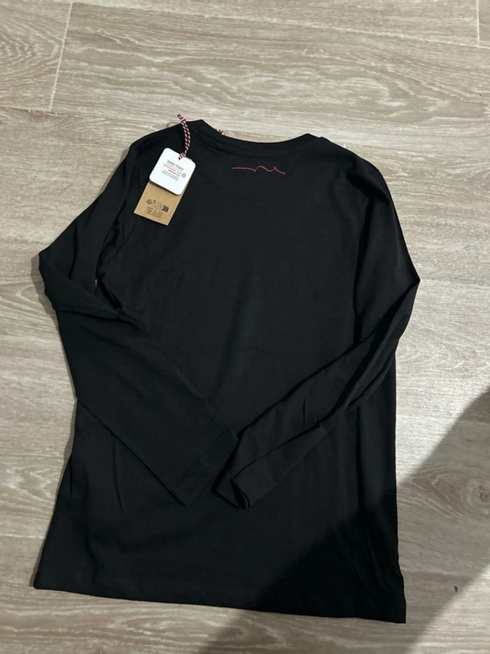 T-shirt à manches longues noir Teddy Smith 10ans - photo numéro 3