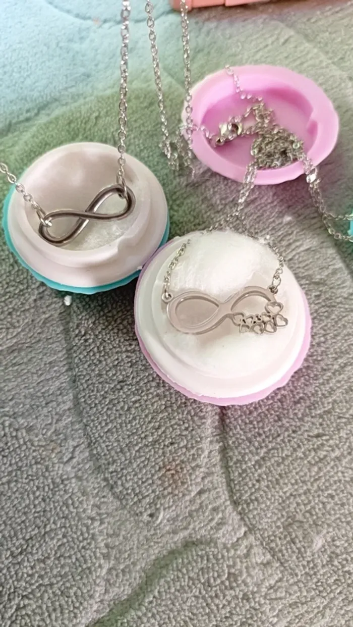 Chaîne et pendentif acier inoxydable - photo numéro 6