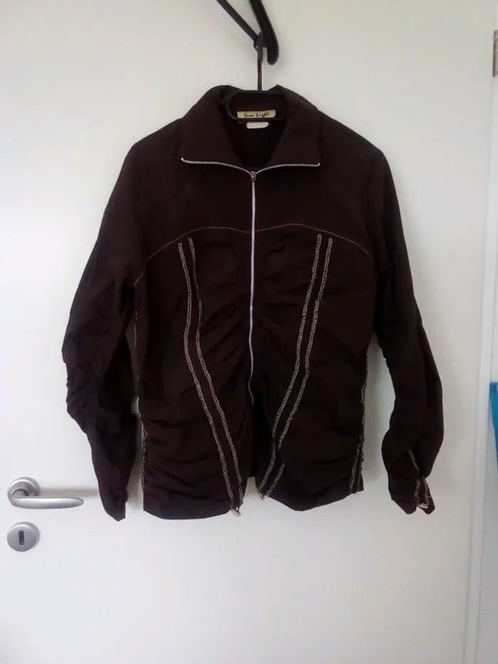 Veste légère marron