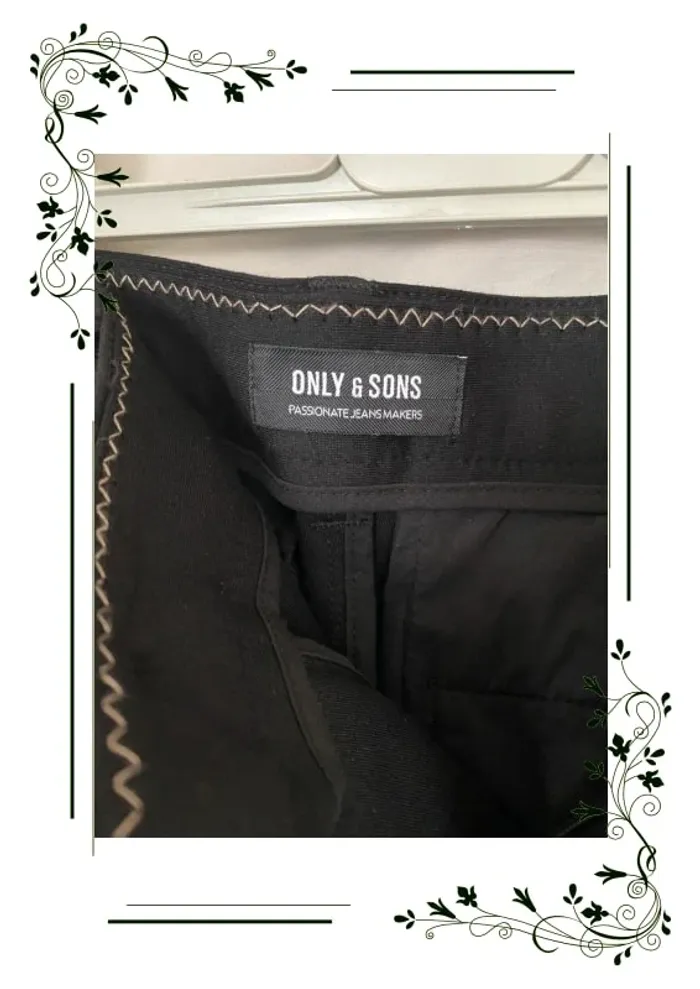 Pantalon homme neuf only and son - photo numéro 2
