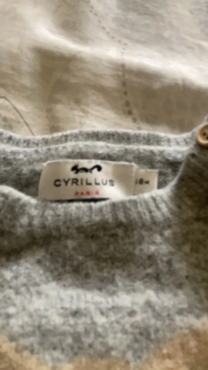 Pull Cyrillus 18mois - photo numéro 3