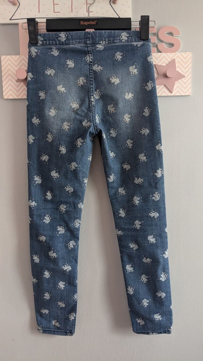 Legging motif licorne taille 8/9 ans - photo numéro 6