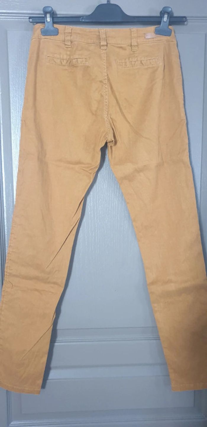 Pantalon été Promod moutarde - photo numéro 4