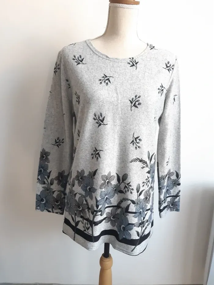 Pull long gris XIN DA T38/40