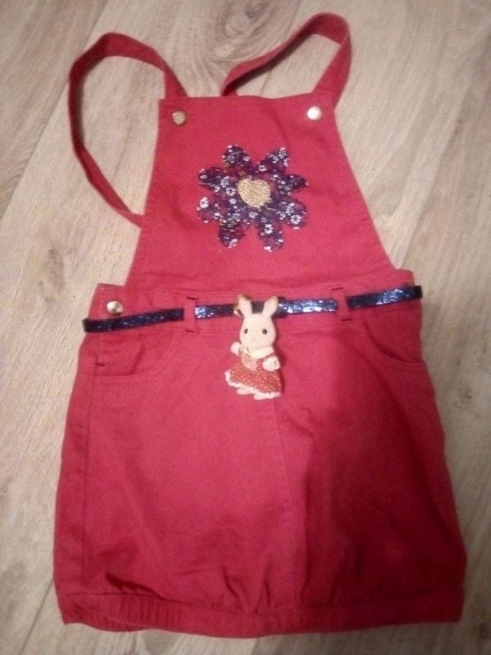 robe rose 3 ans