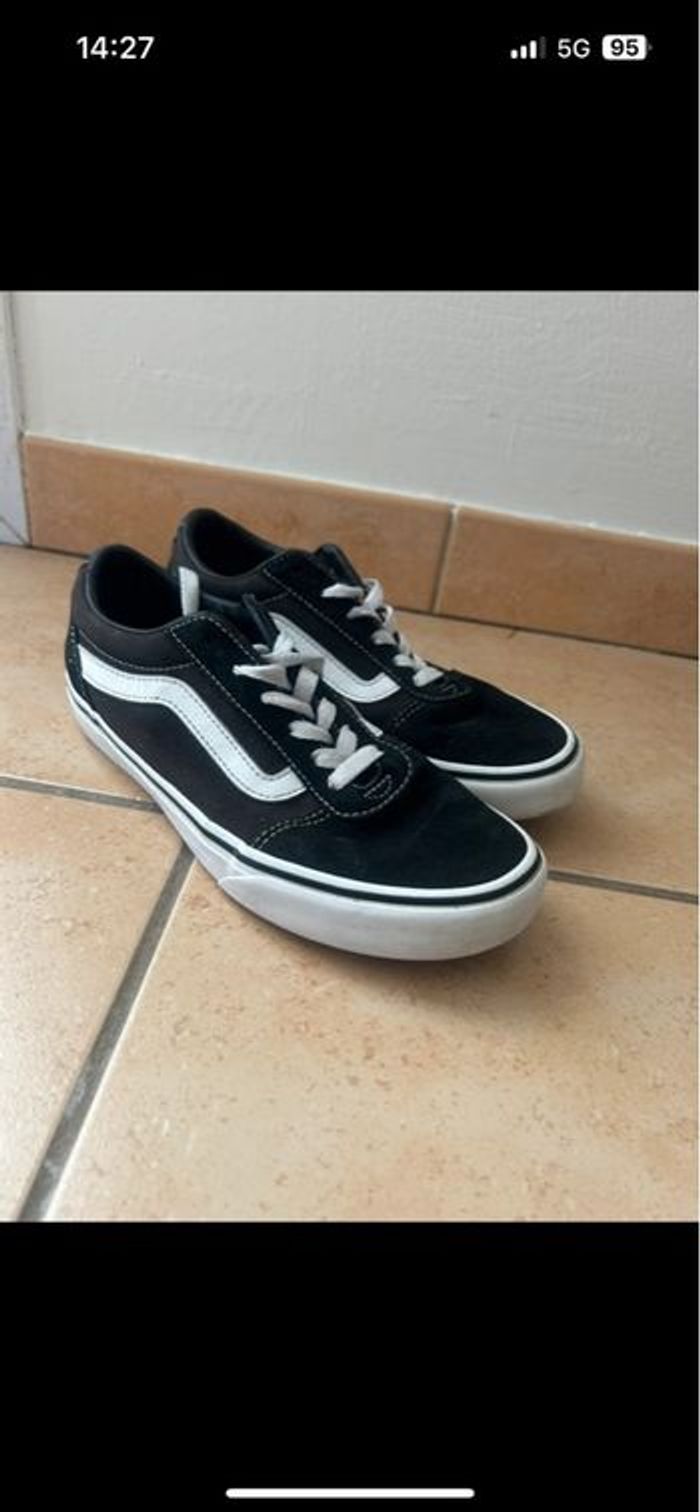 Vans noir et blanche