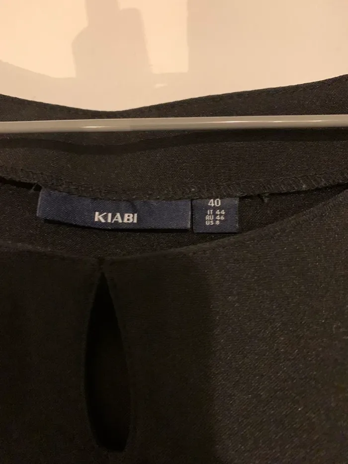 Jolie robe noir Kiabi taile 40/L tbe - photo numéro 3