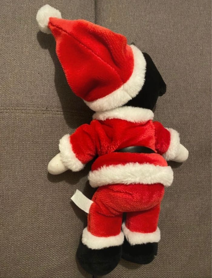 Peluche Mickey Père Noël - photo numéro 3