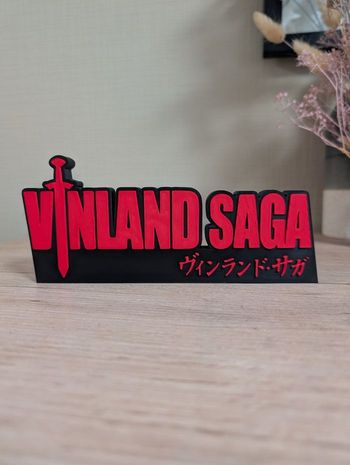 Vinland Saga logo décoratif 20x9cm