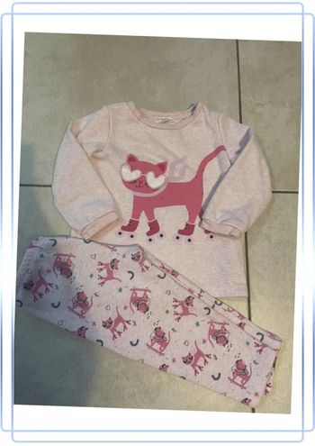 Pyjama polaire 2 ans du pareil au même