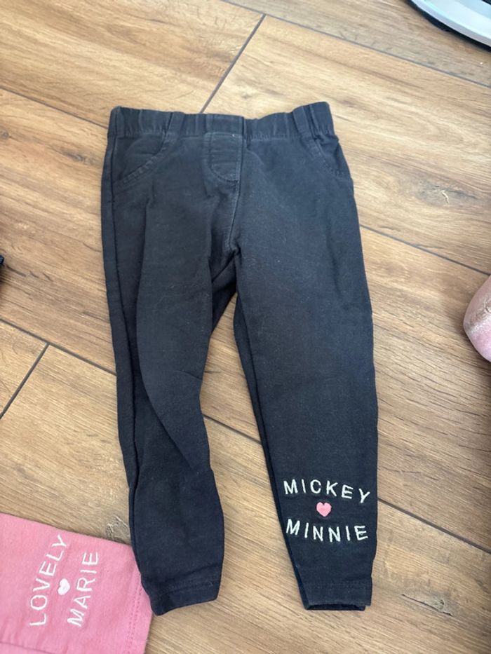 Lot 2 legging Disney, 18 mois - photo numéro 5