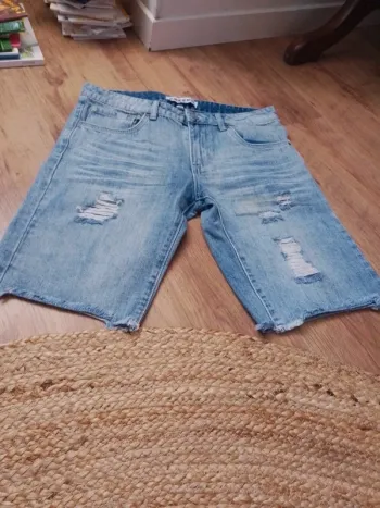 Bermuda en jean
