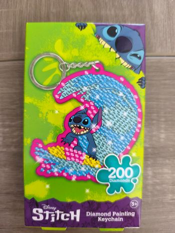 Porte clé painting diamond Stitch