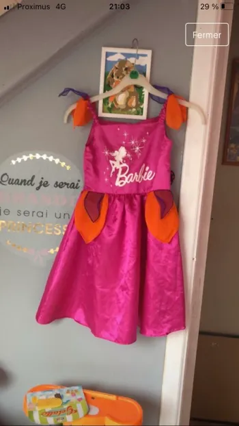 Robe barbie