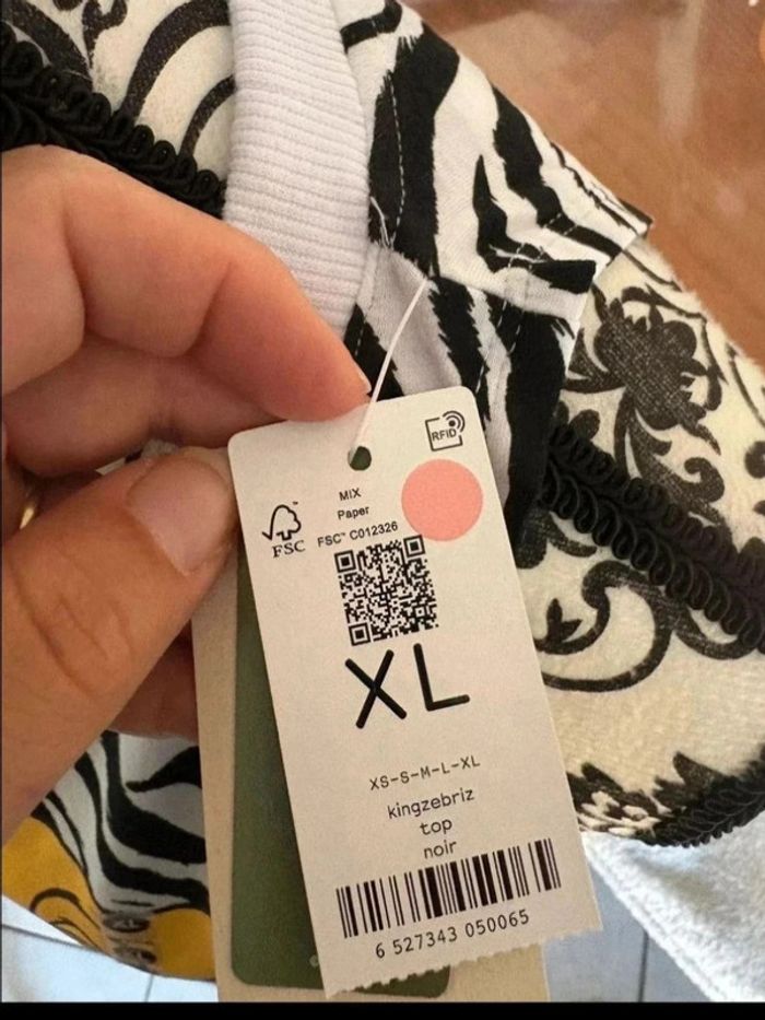 Top Simba XL – Style Zébré Disney Vintage | undiz - photo numéro 5