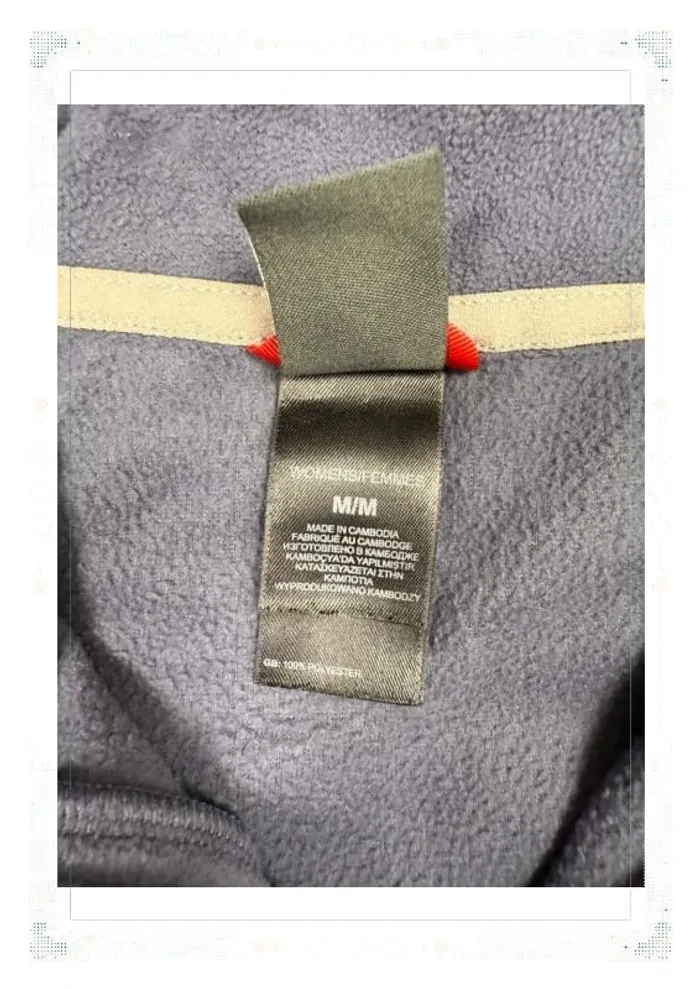 The North Face polaire violette femme taille M full zip polyester - photo numéro 8