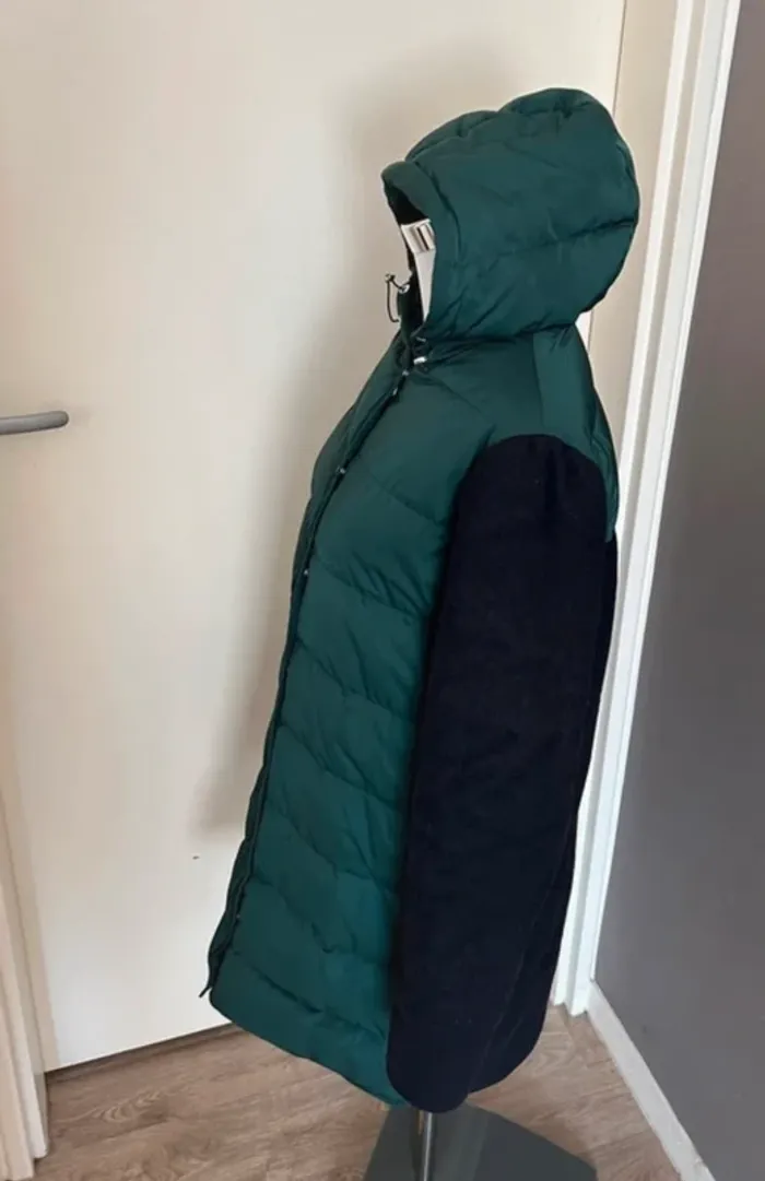 Lacoste, parka, doudoune, femme, taille 40 En duvet plume - photo numéro 2
