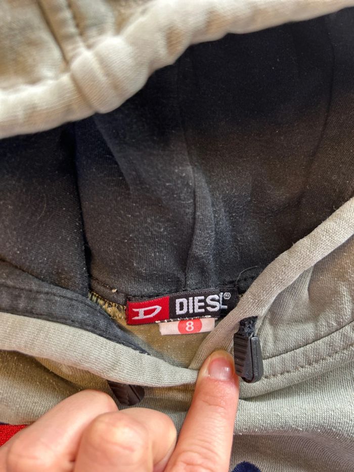 Sweat à capuche Diesel - photo numéro 3