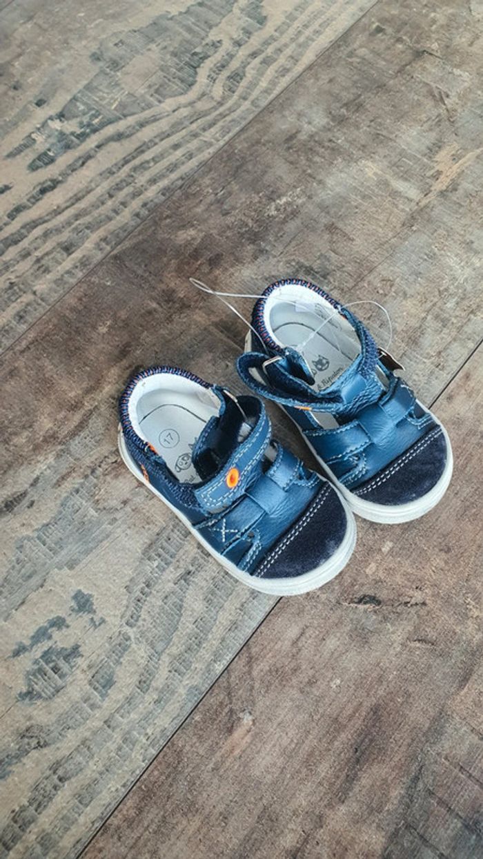 👦 chaussures Pat et Ripaton taille 17, dessus doublure semelle intérieure cuire, neuf 🏷 - photo numéro 2